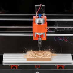 VEVOR 3018 CNC Router Machine, 60W Spindle, 3-Axis Wood Engraving Milling Machine, with 300 x 180 x 40 mm Working Area