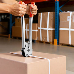 VEVOR Banding Strapping Kit, Heavy Duty Banding Sealer Tool with 3200 ft Length PP Band, 1000 Metal Seals, 50 Corner
