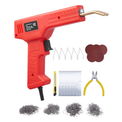 VEVOR Plastic Welder, 100W Plastic Welding Gun with 800PCS Hot Staples, Professional Hot Staple Welding Gun, Plastic