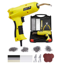 VEVOR Plastic Welding Kit, 220W Plastic Welder Gun with 800PCS Hot Staples & 56PCS Welding Rods, Professional Hot