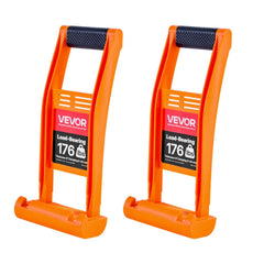 VEVOR Drywall Carrier, 2 Pack Plywood Carriers Handles, ABS Plastic Panel Carrier Tool with 176 lbs Load Bearing, Lift