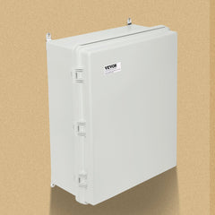 VEVOR Outdoor Electrical Junction Box, 20.87 x 16.92 x 7.87 in, ABS Plastic Electrical Enclosure Box with Hinged Cover
