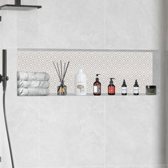VEVOR Shower Niche Ready for Tile 16" x 50", Single Shelf Organizer, Square Corners Wall-inserted Niche Recessed