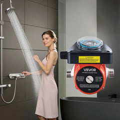 VEVOR Hot Water Recirculating Pump, with Timer, 10 GPM Instant Recirculation Pump Kit, Circulation Circulator System