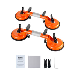 VEVOR Seamless Seam Setter, 2 Packs Granite Seam Setter with 5 in Vacuum Suction Cups, Seam Joiner for Seam Joining &