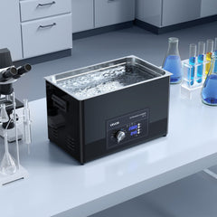 VEVOR 30L Ultrasonic Cleaner, Professional Ultrasonic Cleaner Machine with Knob Control, Stainless Steel Cleaning