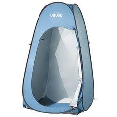 VEVOR Pop up Shower Tent, Instant Portable Privacy Tent Changing Room with Hanging Bag, Ground Stakes, Ropes, Carry