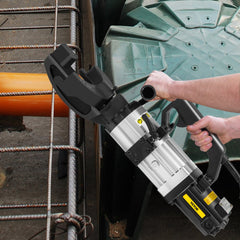 VEVOR 1.5 KW Electric Rebar Bender, 1''(25 mm) Hydraulic Electric Hand Held Rebar Bender, within 5 s, 110 V