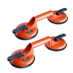 VEVOR Glass Suction Cup, 4.7" 2 Pack 330 lbs Load Capacity, Vacuum Suction Cup with Aluminum Handle, Heavy Duty