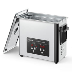 VEVOR 6L Ultrasonic Cleaner, Professional Ultrasonic Cleaner Machine with Cleaning Basket & Digital Display, 120W