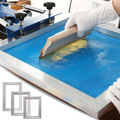 VEVOR Screen Printing Kit, 3 PCS Aluminum Silk Screen Printing Frames, 5 Glitters and Screen Printing Squeegees and