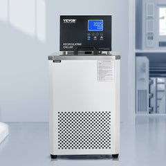 VEVOR Laboratory Chiller Circulator, 6L Chiller Lab Low Temperature Cooling Liquid, 23°F-212°F Circulator Pump Chiller