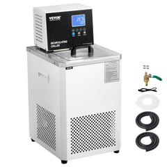 VEVOR Laboratory Chiller Circulator, 6L Chiller Lab Low Temperature Cooling Liquid, 23°F-212°F Circulator Pump Chiller