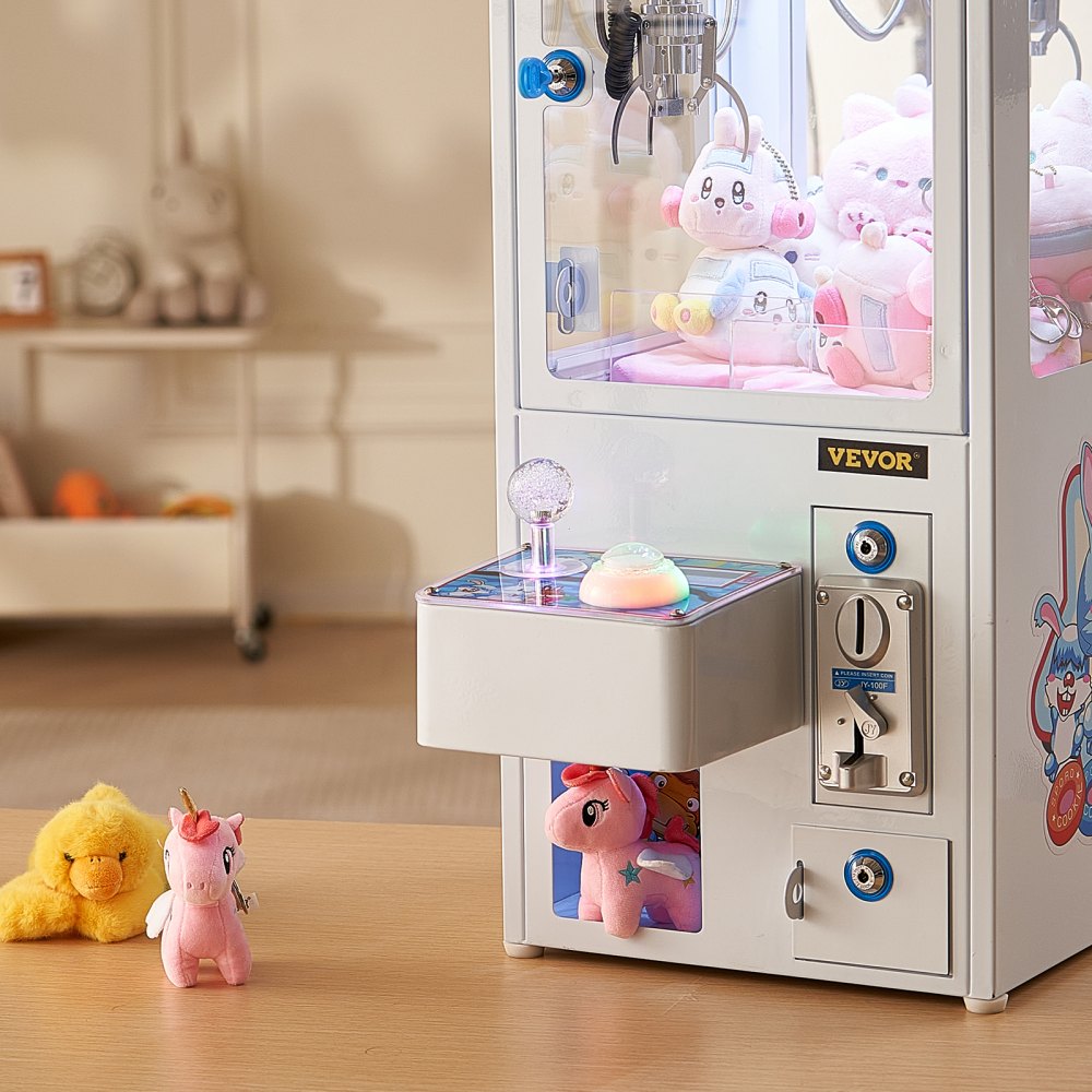 VEVOR Claw Machine, 0-3" Jaw Diameter 0-5" Jaw lifting, Crane Prize Grabber Commercial Arcade Game Toys, Cool Fun