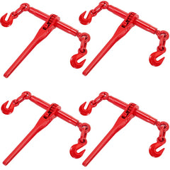 VEVOR 9215LBS 3/8" - 1/2" Ratchet Binders 9,215 LBS Secure Working Load, G70 Hooks and Adjustable Length, for Grade