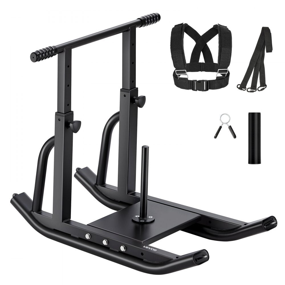 VEVOR Weight Sled, Steel Power Sled, Fitness Training Sleds for Athletic Exercise Speed Improvement, Workout Equipment