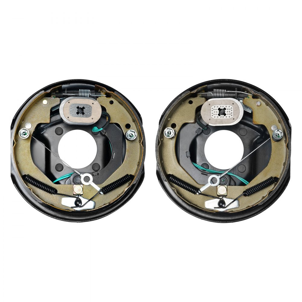 VEVOR Electric Trailer Brake Assembly, 10" x 2-1/4", 1 Pair Self-Adjusting Electric Brakes Kit for 3500 lbs Axle