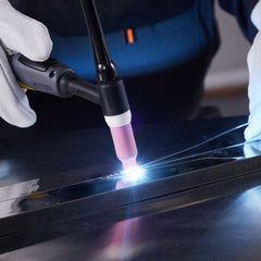 VEVOR TIG Welder, 225A 6-In-1 Aluminum Welding Machine (Large LED Display)- AC TIG/DC TIG/AC Pulse TIG/DC Pulse