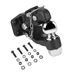 VEVOR Pintle Hook, 20000 lbs Towing Capacity, Trailer Hitches Receiver Hook Combination 2-5/16-inch Hitch Ball, Fits