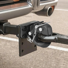 VEVOR Pintle Hook, 30000 lbs Towing Capacity, Trailer Hitches Receiver Hook Fits for 2.5 to 3-inch Lunette Ring with