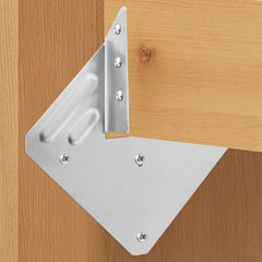 VEVOR Hurricane Ties for Rafter, Inner Size 5.31x1.57x2.48 in / 135x40x63 mm, Heavy Duty Hurricane Straps, Heavy Duty