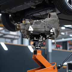 VEVOR Transmission Jack Adapter, 1100 lbs / 0.5 Ton Load Capacity Automotive Transmission Lift Adapter, Heavy-Duty