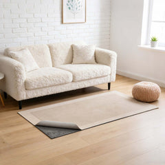 VEVOR Rug Pad 3 x 5 ft, Non-slip Carpet Area Pad, Rug Mat Padding with Dual Surface Felt Cushion & Rubber Gripper
