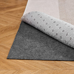 VEVOR Rug Pad 5 x 7 ft, Non-slip Carpet Area Pad, Rug Mat Padding with Dual Surface Felt Cushion & Rubber Gripper