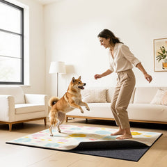 VEVOR Rug Pad 8 x 5 ft, Non-slip Carpet Area Pad, Rug Mat Padding with Dual Surface Felt Cushion & Rubber Gripper