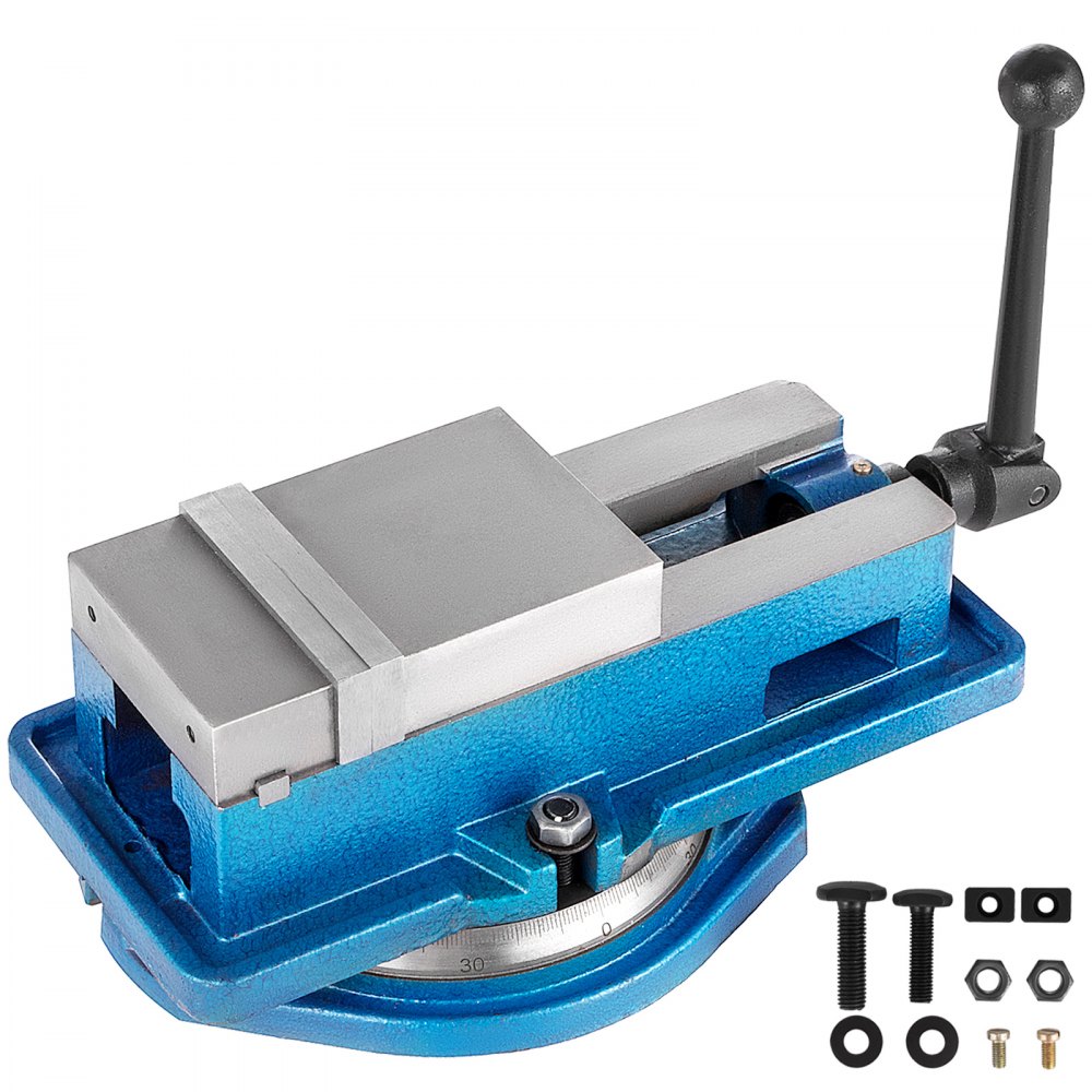 VEVOR Milling Vise 4 Inch,Bench Clamp Vise High Precision Clamping,Mill Vise Ductile Iron Material with 360 Degree