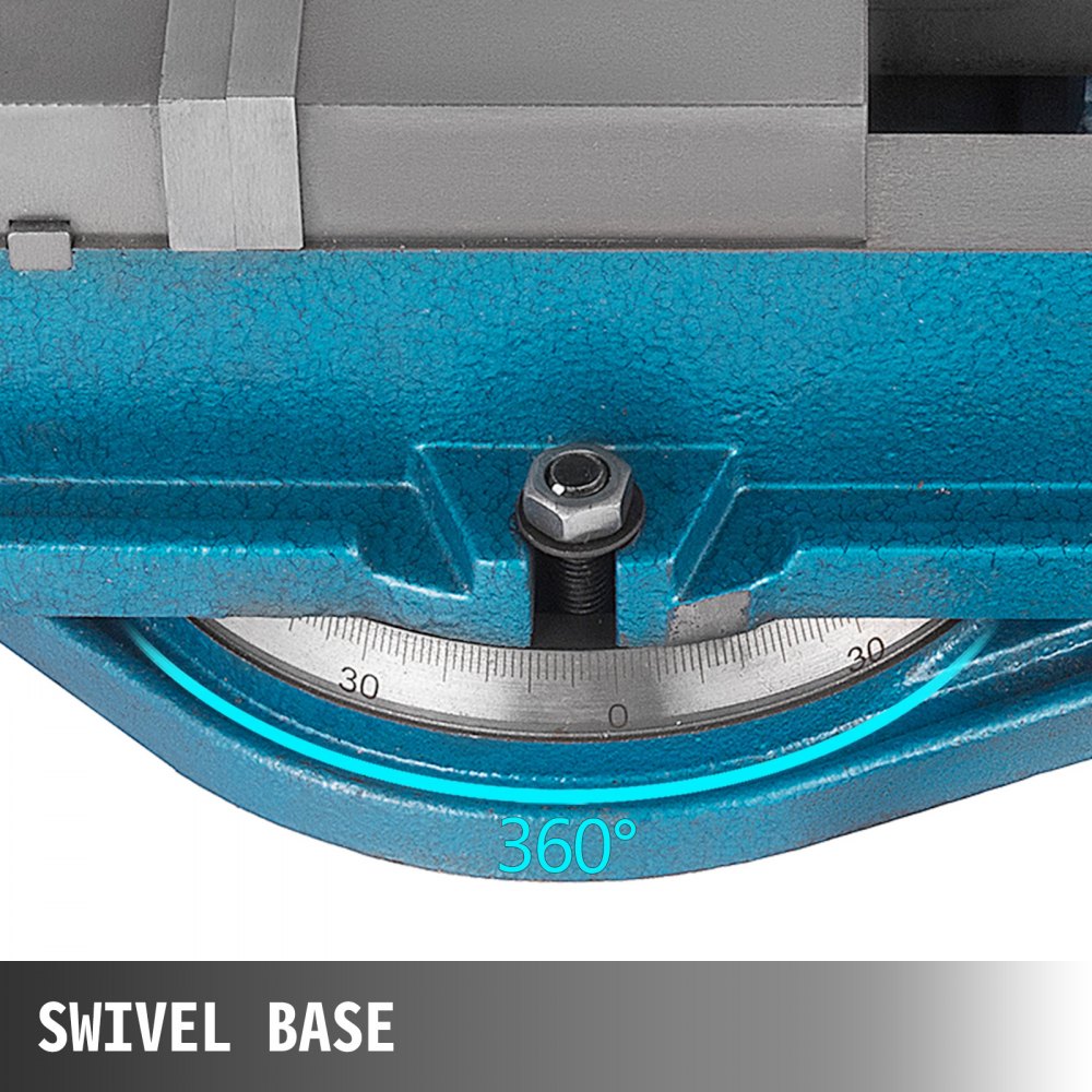 VEVOR Milling Vise 4 Inch,Bench Clamp Vise High Precision Clamping,Mill Vise Ductile Iron Material with 360 Degree