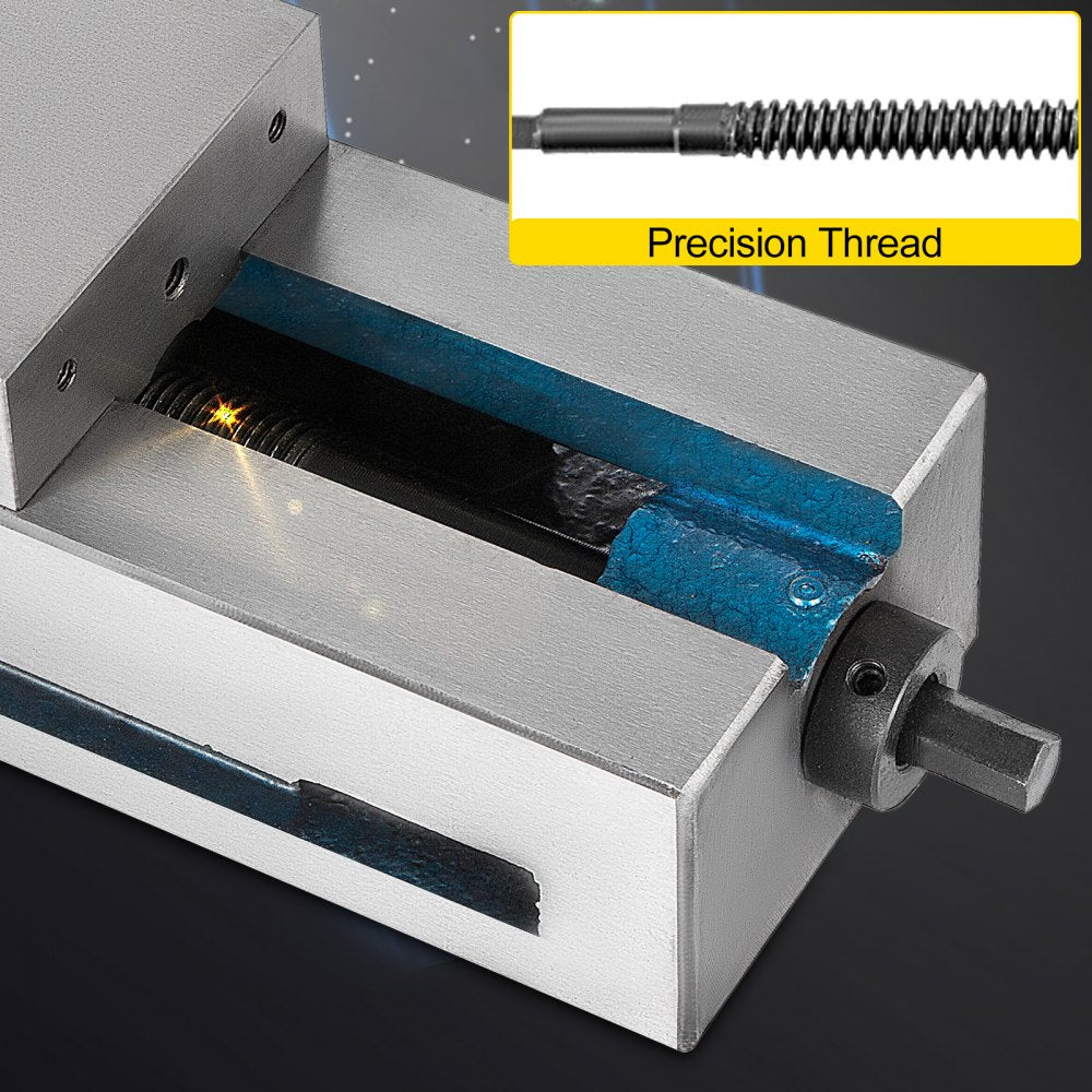 VEVOR Milling Vise 4"/100mm,Bench Clamp Vise Nodular Cast Iron Material,Clamping Vise Clamping Force 19KN Max, Milling
