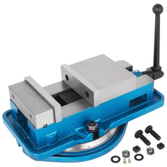 VEVOR 5 Inch ACCU Lock Down Vise Precision Milling Vice 5 Inch Jaw Width Drill Press Vise Milling Drilling Machine