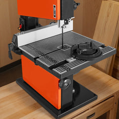 VEVOR Band Saw, 9-Inch, Woodworking Benchtop Bandsaw with 1/2 HP Motor, 3.5-Inch Max Cutting Height, 11.8 x 11.8 in