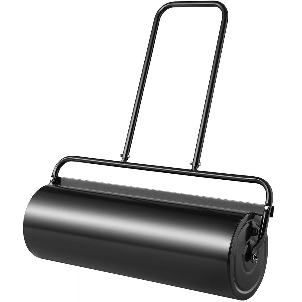 VEVOR Lawn Roller, 17 Gallon Sand/Water Filled Yard Roller, Steel Sod Roller with Easy-turn Plug and U-Shaped Ergonomic