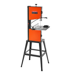 VEVOR Band Saw with Stand, 10-Inch, Two-Speed Benchtop Bandsaw, 373W 1/2 HP, 6 in Max Cutting Height, 13.2 x 13.4 in