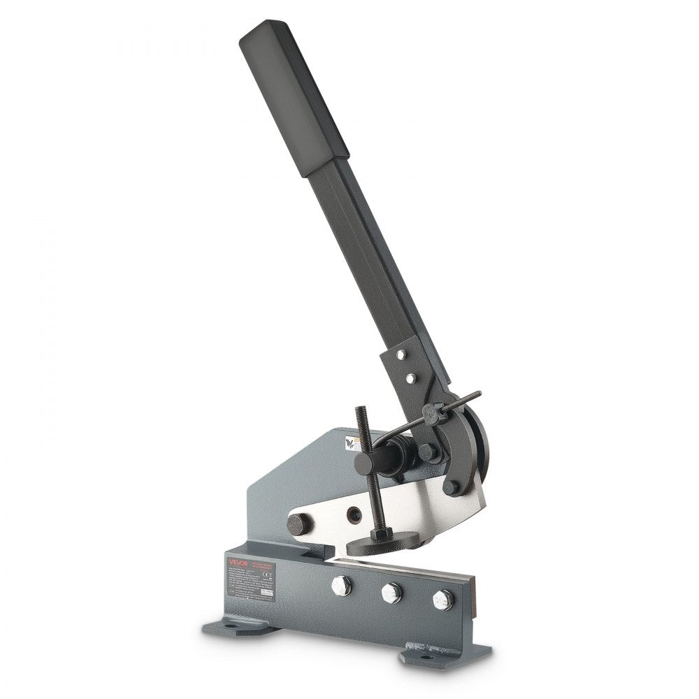 VEVOR Sheet Metal Shear, 6 in Manual Hand Plate Shear, Heavy Duty Mounting Type Sheet Cutter with Solid Steel Frame