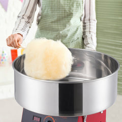 VEVOR Electric Cotton Candy Machine, 1000W Candy Floss Maker, Commercial Cotton Candy Machine with Stainless Steel