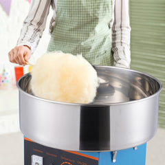 VEVOR Electric Cotton Candy Machine, 1000W Candy Floss Maker, Commercial Cotton Candy Machine with Stainless Steel