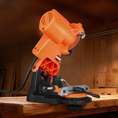 VEVOR Electric Chainsaw Sharpener, 85W Bench Saw Chain Sharpener 5000RPM, Professional Chainsaw Sharpening Tool with 2
