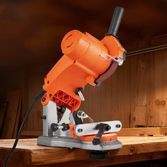 VEVOR Electric Chainsaw Sharpener, 85W Bench Saw Chain Sharpener 5000RPM, Professional Chainsaw Sharpening Tool with 2