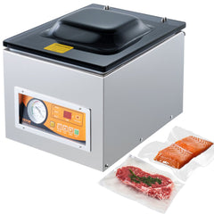 VEVOR Chamber Vacuum Sealer, 260W Sealing Power, Vacuum Packing Machine for Wet Foods, Meats, Marinades and More