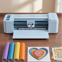 VEVOR Vinyl Cutting Machine, 12 in, Button-Controlled Vinyl Cutter with Materials and Tool Kit, 20000+ Built-in Design