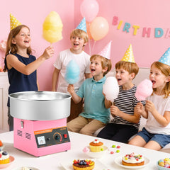 VEVOR Cotton Candy Machine Commercial, 1000W Electric Candy Floss Maker, Easy Use with 15 inch Stainless Steel Bowl and