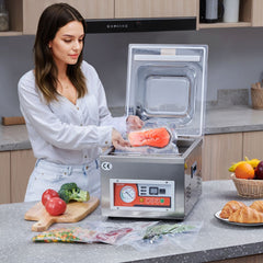 VEVOR Chamber Vacuum Sealer, 260W Sealing Power, Vacuum Packing Machine for Wet Foods, Meats, Marinades and More