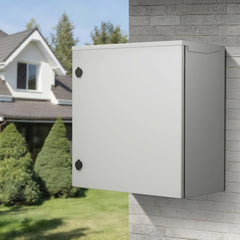 VEVOR Electrical Enclosure, 24'' x 24'' x 12'', NEMA 4 Outdoor Enclosure, IP65 Waterproof & Dustproof Cold-Rolled