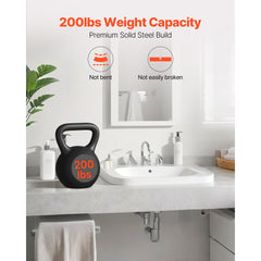 VEVOR T Shelf Brackets 2 Pcs, 200 lbs/90 kg Weight Capacity, 14x2.89x12 in / 355.6x73.5x304.8 mm, Solid Steel Heavy