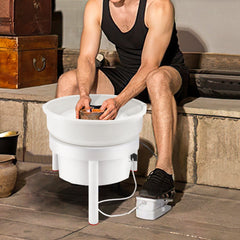 VEVOR Pottery Wheel 36cm Pottery Forming Machine with Foot Pedal Pottery Wheel for Adults 450W Electric Pottery Wheel