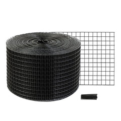 VEVOR 8 inch x 100ft Solar Panel Bird Guard, Critter Guard Roll Kit with Rust-proof PVC Coating, Solar Panel Guard with
