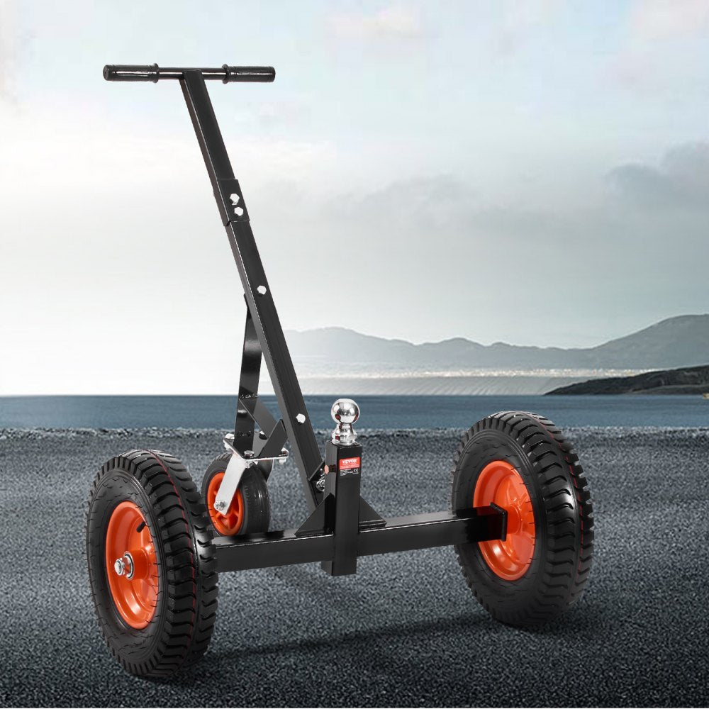 VEVOR Trailer Dolly, 1200lbs Tongue Weight Capacity, Carbon Steel Trailer Mover with 2 inch Ball, 15.2 inch Pneumatic